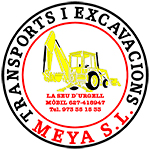 Meya, transports i excavacions